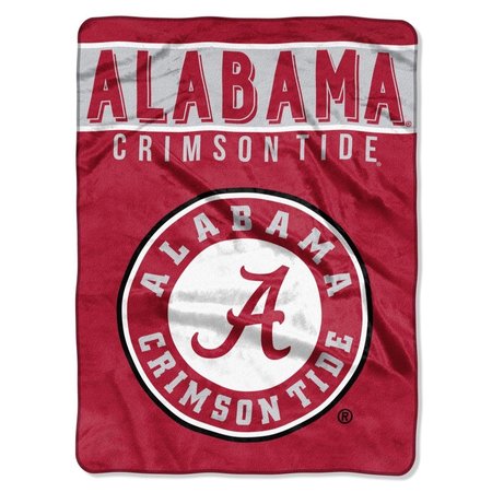 NORTHWEST Alabama Crimson Tide Blanket 60x80 Raschel Basic Design 8791879206